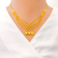 22k-gold-beaded-mesh-necklace-set