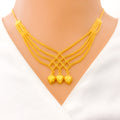 22k-gold-beaded-mesh-necklace-set