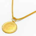 22k-gold-Graceful Classic Coin Pendant 