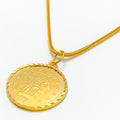 22k-gold-Classic Royal Coin Pendant