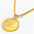 22k-gold-Classic Royal Coin Pendant