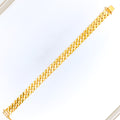 22k-gold-reflective-interlinked-mens-bean-bracelet