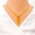 Classy Chandelier Orb Necklace Set