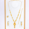 21k-gold-elegant-dangling-necklace-set