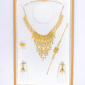 21k-gold-interlinked-flowing-necklace-set