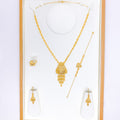 21k-gold-tasteful-intricate-necklace-set