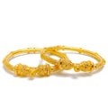 22k-gold-Distinct Lavish Multi Bead Bangles