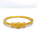 22k-gold-Timeless Reflective Impressive Colored Bangle