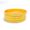 22k-gold-High Finish Stately Bangles