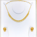 Sophisticated Hanging Orb Necklace Set