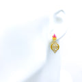 22k-gold-fashionable-vibrant-earrings
