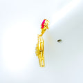 22k-gold-fashionable-vibrant-earrings