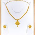 22k-gold-Reflective Dapper Detachable Necklace Set 