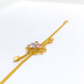 22k-gold-magnificent-triple-flower-bracelet