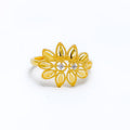 Gorgeous Graceful Floral Ring