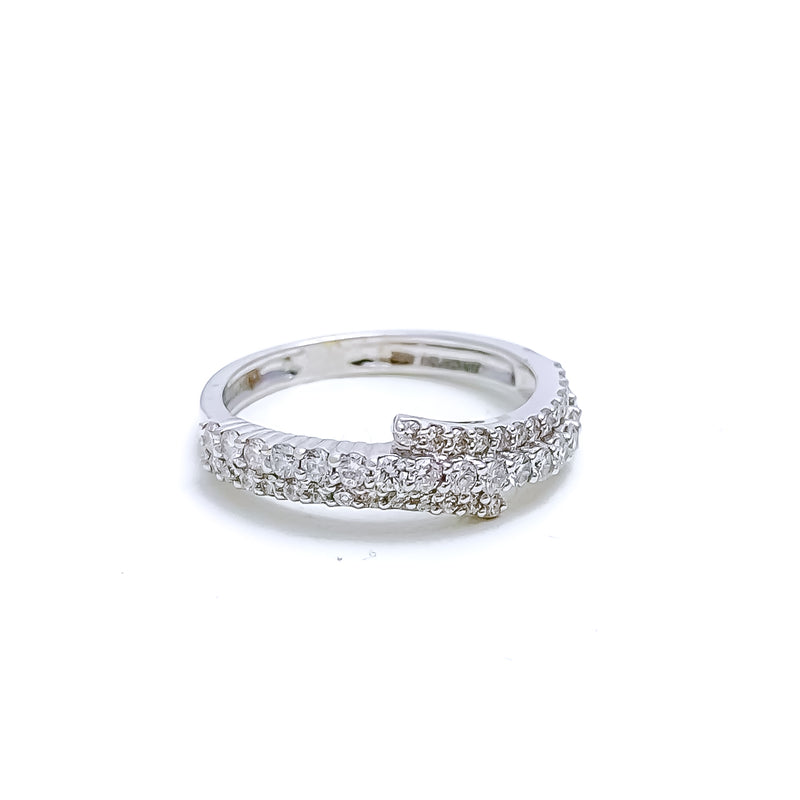 Trendy Layered Diamond Ring
