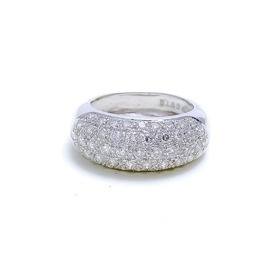 Upscale Dome Diamond + 18k Gold Ring