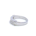 Lovely Striped Diamond Ring