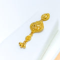 22k-gold-Delicate Delightful Tassel Necklace Set