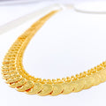 22k-gold-Elegant Dressy Long Coin Necklace - 26"