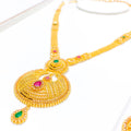 Upscale Vibrant Kundan Long Set