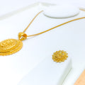 22k-gold-impressive-floral-beaded-pendant-set