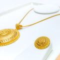 22k-gold-intricate-festive-floral-pendant-set