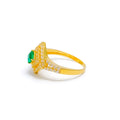 22k-gold-beautiful-dressy-layered-geometric-cz-ring