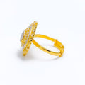 Sparkling CZ Statement Ring