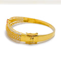 22k-gold-stylish-floral-cz-bangle-bracelet