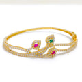 22k-gold-sparkling-tasteful-cz-bangle-bracelet