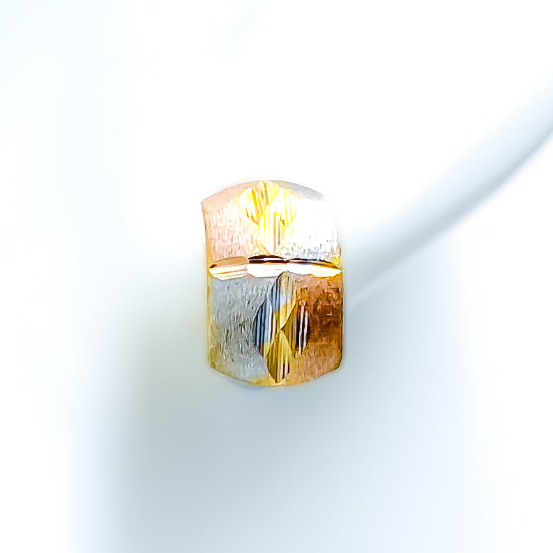 22k-gold-Vibrant Reflective J Earrings