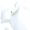 22k-gold-Shimmering Disco Orb Earrings 