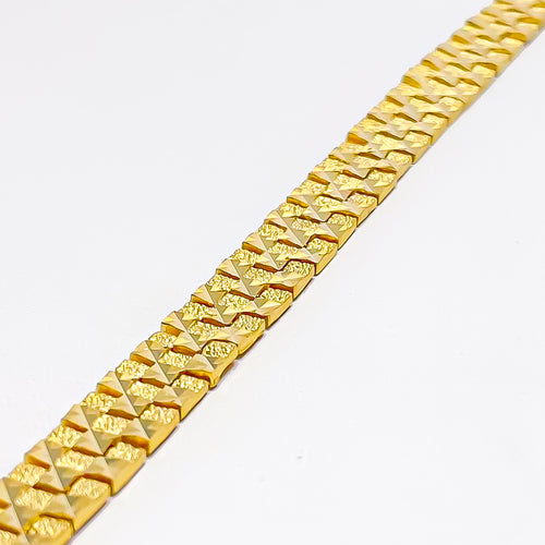 22k-gold-bold-textured-geometric-mens-bracelet