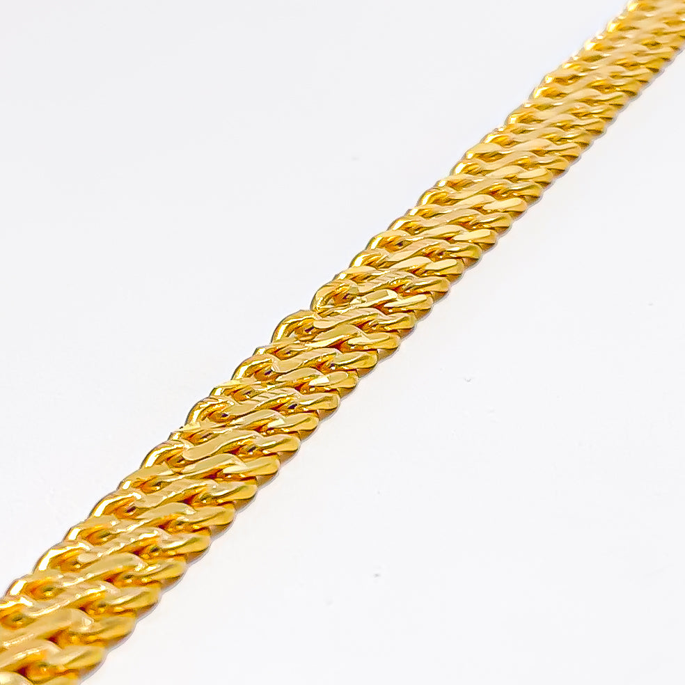 Leather Braided Men's Bracelet - Black Gold Bracelet for Men - Nadin Art  Design - Personalized Jewelry