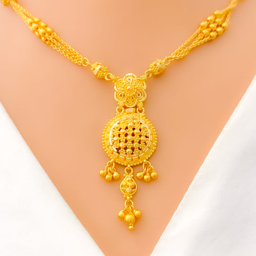 22k-gold-delightful-dome-tassel-necklace-set