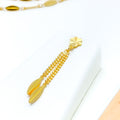 Elevated Four Lara Leaf Necklace Set