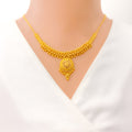 22k-gold-radiant-round-hanging-tassel-necklace-set