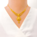 22k-gold-delightful-decorative-drop-necklace-set