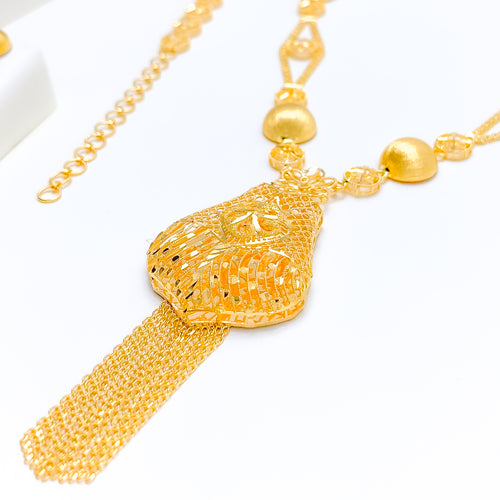 21k-gold-elegant-dangling-necklace-set