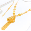 21k-gold-elegant-dangling-necklace-set