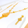 21k-gold-elegant-dangling-necklace-set