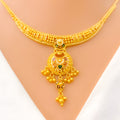 22k-gold-vibrant-dome-chand-necklace-set