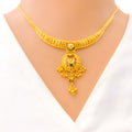 22k-gold-vibrant-dome-chand-necklace-set