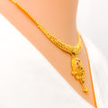 22k-gold-vibrant-dome-chand-necklace-set