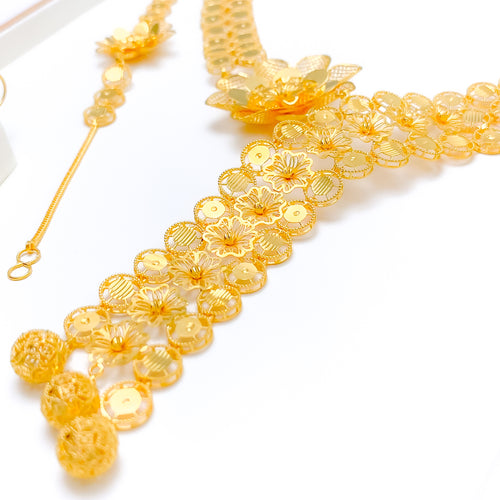 21k-gold-decorative-floral-necklace-set