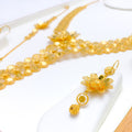 21k-gold-decorative-floral-necklace-set