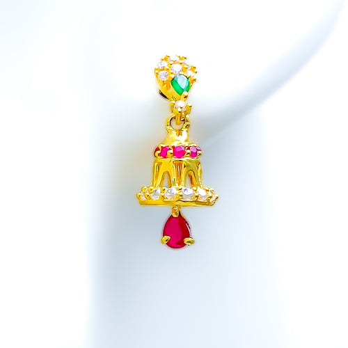 22k-gold-colorful-impressive-earrings