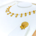 Delightful Hanging Bead Necklace Set