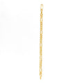 22k-gold-Palatial Alternating Baby Bracelet 